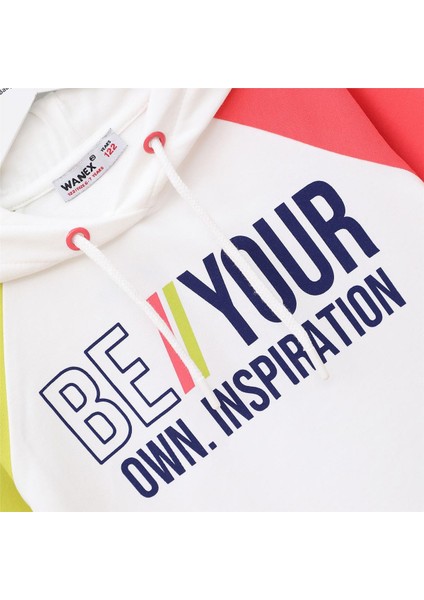 Kız Çocuk Uzun Kol Ince Kapşonlu Tişört - 31395 - Gül Kurusu fiyatları