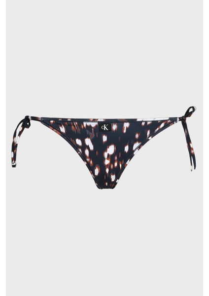 Logolu Bağlamalı Bikini Altı KW0KW023490GQ Bayan Bikini Altı KW0KW02349 0gq