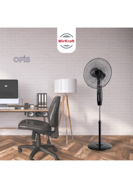 FS-M40BR Stand Fan Vantilatör Manuel 16''