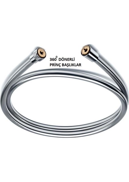 Silver Duş Spirali 150 cm