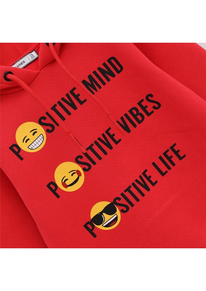 Kız Çocuk Şardonlu Uzun Kol Kalın Kapşonlu Tişört - 31580 - Gül Kurusu fiyatları