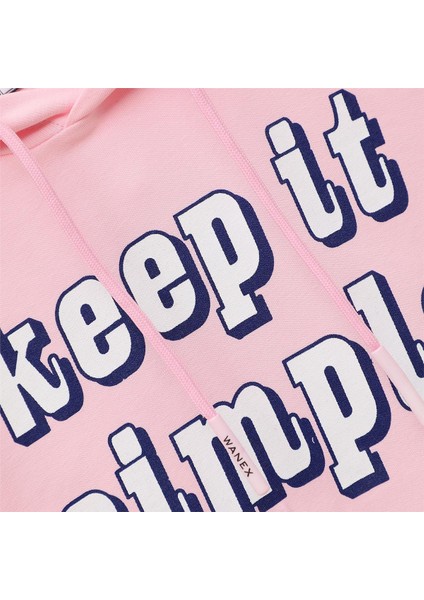 Kız Çocuk Şardonsuz Uzun Kol Ince Kapşonlu Tişört - 31598 - Pembe fiyatları