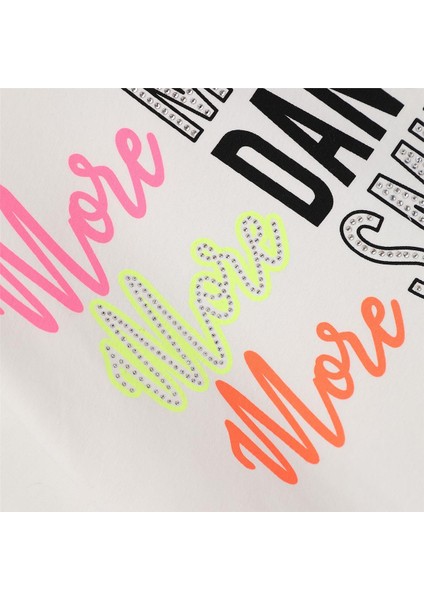 Kız Çocuk Şardonlu Uzun Kol Kalın Bisiklet Yaka Tişört - 31599 - Vanilya fiyatları