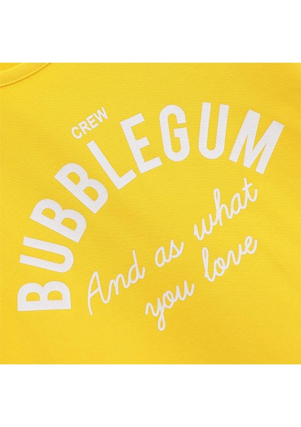 Kız Çocuk Şardonsuz Uzun Kol Ince Tişört - 31637 - Sarı fiyatları