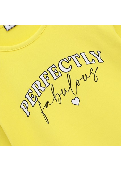 Kız Çocuk Şardonsuz Uzun Kol Ince Tişört - 31668 - Fıstık Yeşili fiyatları