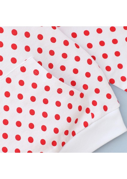 Kız Çocuk Şardonsuz Uzun Kol Ince Kapşonlu Tişört - 31702 - Desenli modelleri