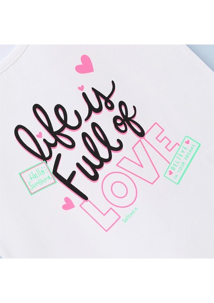 Kız Çocuk Kısa Kol Tişört - 31794 - Beyaz fiyatları