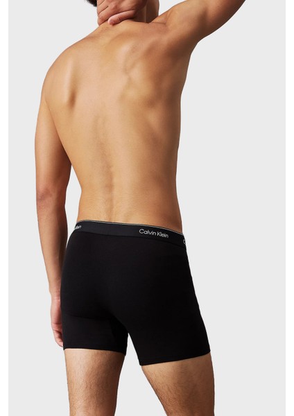 Logolu Streç Pamuklu 3 Pack Boxer LV00NB4392TM6 Erkek Boxer LV00NB4392 Tm6