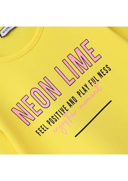 Kız Çocuk Şardonsuz Uzun Kol Ince Tişört - 31948 - Sarı fiyatları