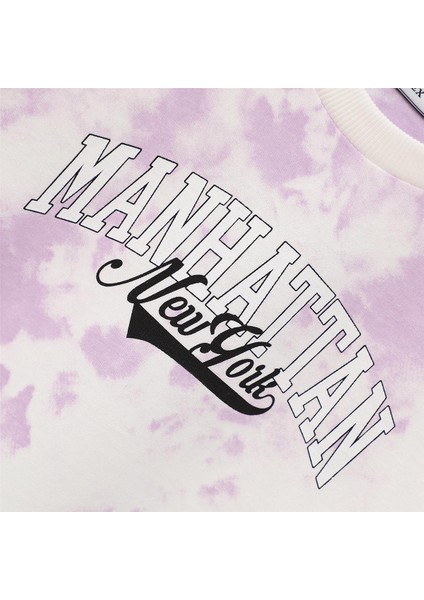 Kız Çocuk Şardonsuz Uzun Kol Ince Tişört - 32071 - Lila fiyatları