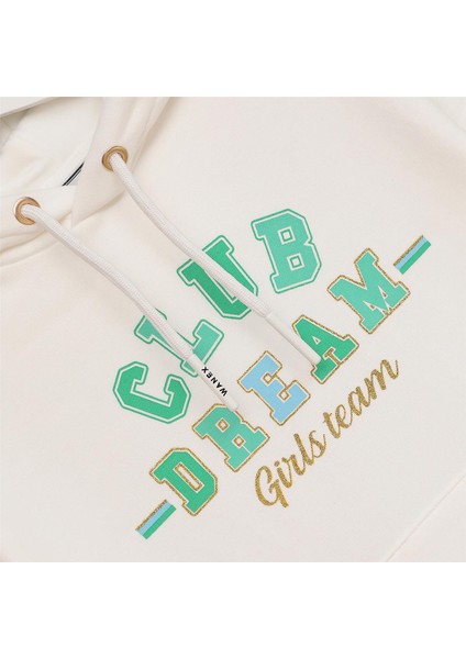 Kız Çocuk Uzun Kol Kalın Bisiklet Yaka Sweatshirt - 32214 - Vanilya fiyatları