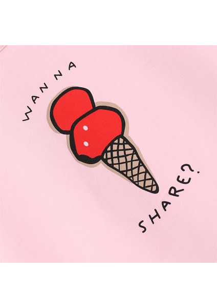 Kız Çocuk Süprem Kısa Kol Tişört - 32440 - Pembe fırsatları