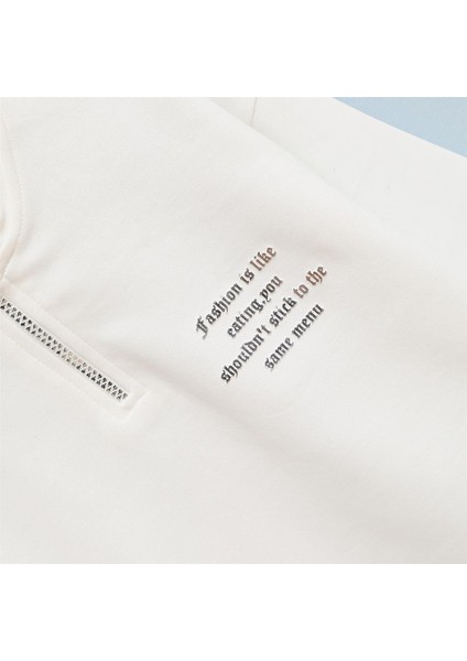 Kız Çocuk Uzun Kol Ince Tişört - (7 Yaş-12 Yaş) - 32419 - Vanilya modelleri