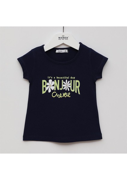 Kız Çocuk Kısa Kol Tişört - 32450 - Parlament