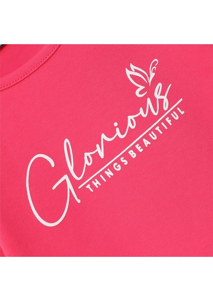 Kız Çocuk Uzun Kol Ince Tişört - 32444 - Fuşya fiyatları