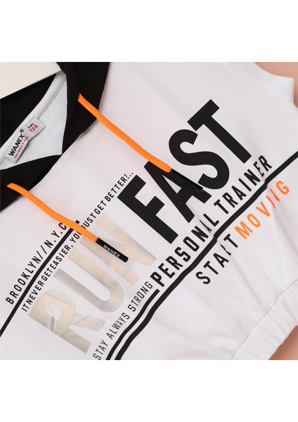 Kız Çocuk Sıfır Kol Tişört - 32566 - Beyaz fiyatları