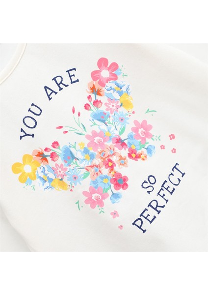 Kız Çocuk Uzun Kol Ince Tişört - 32475 - Vanilya fırsatları