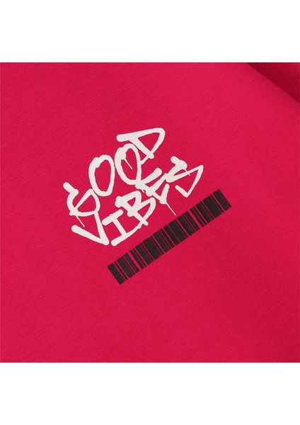 Kız Çocuk Kısa Kol Yazlık Tişört - (8 Yaş-13 Yaş) - FS240219 - Fuşya fiyatları