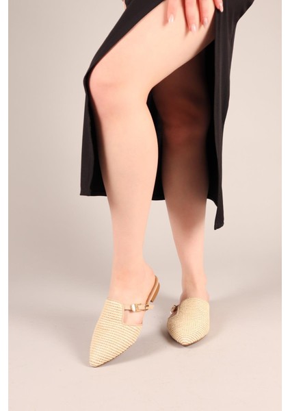 Sawyer Tokalı Hasır Terlik Ten fiyatları