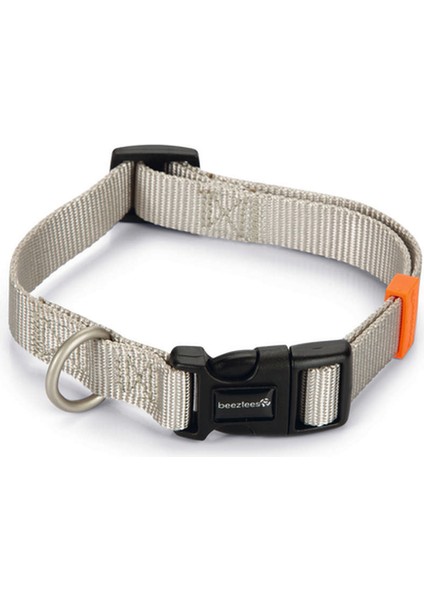 Köpek Boyun Tasması, Açık Gri, 35-50CM Ynsmr