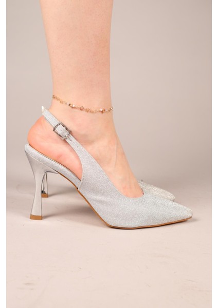 Sorbet Sim Stiletto Gümüş