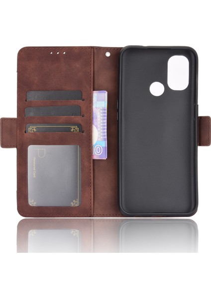 Oneplus Nord N100 Flip Pu Deri Darbeye Dayanıklı Koruyucu Kılıf Kredi Kartı Tutucu ile Uyumlu (Yurt Dışından) modelleri