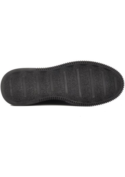 4K9824 Siyah-Haki Hakiki Deri Erkek Sneaker indirimleri