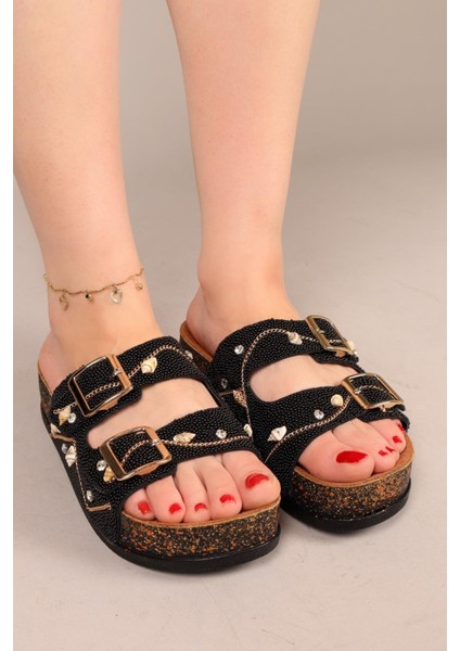 Artemis Mini Aksesuarlı Terlik Siyah indirimleri