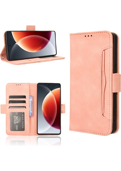 Tecno Camon 30 Pro 5g Flip Pu Deri Darbeye Dayanıklı Koruyucu Kılıf Kredi Kartı Tutucu ile Uyumlu (Yurt Dışından)