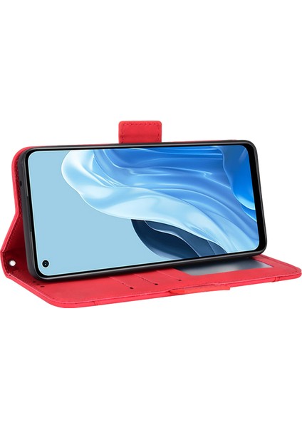Oppo Reno 7 4g Flip Pu Deri Darbeye Dayanıklı Koruyucu Kılıf Kredi Kartı Tutucu ile Uyumlu (Yurt Dışından) indirimleri