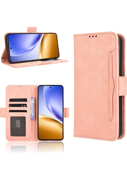 Realme 14 5g Flip Pu Deri Darbeye Dayanıklı Koruyucu Kılıf Kredi Kartı Tutucu ile Uyumlu (Yurt Dışından) fırsatları
