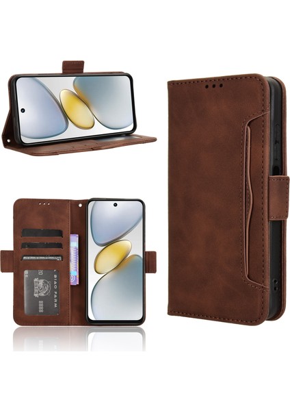 Tecno Spark Go 1 Flip Pu Deri Darbeye Dayanıklı Koruyucu Kılıf Kredi Kartı Tutucu ile Uyumlu (Yurt Dışından) fırsatları