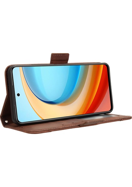Zte Blade A75 5g Flip Pu Deri Darbeye Dayanıklı Koruyucu Kılıf Kredi Kartı Tutucu ile Uyumlu (Yurt Dışından) indirimleri
