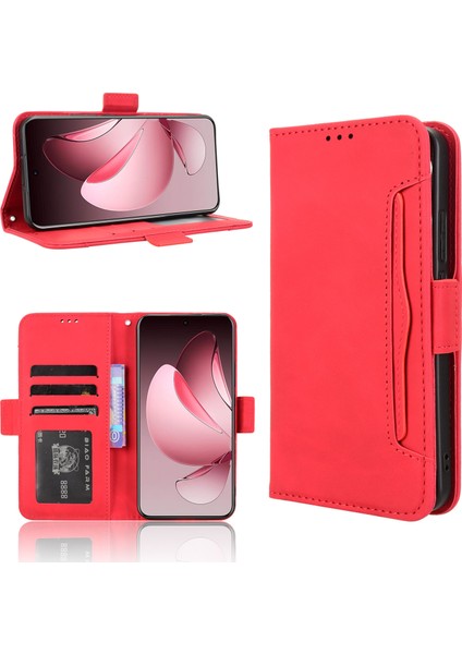 Oppo Reno 13 Pro 5g Flip Pu Deri Darbeye Dayanıklı Koruyucu Kılıf Kredi Kartı Tutucu ile Uyumlu (Yurt Dışından) fırsatları