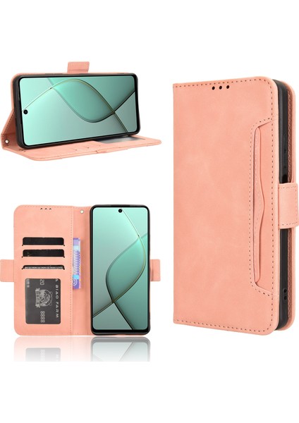 Tecno Spark 20 Pro 5g Flip Pu Deri Darbeye Dayanıklı Koruyucu Kılıf Kredi Kartı Tutucu ile Uyumlu (Yurt Dışından)