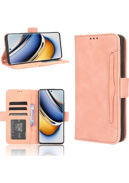 Realme 11 Pro Plus Flip Pu Deri Darbeye Dayanıklı Koruyucu Kılıf Kredi Kartı Tutucu ile Uyumlu (Yurt Dışından) indirimleri