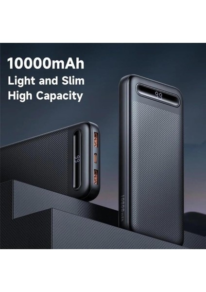 20000MAH LED Ekranlı Powerbank MC-4432 Siyah 10.5W