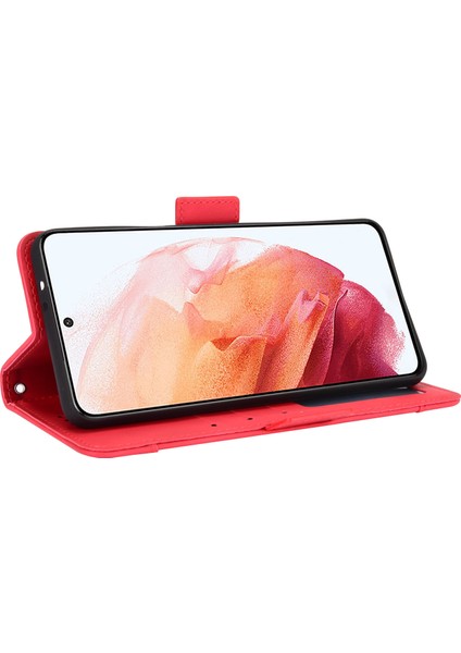 Samsung Galaxy S21 Plus Flip Pu Deri Darbeye Dayanıklı Koruyucu Kılıf Kredi Kartı Tutucu ile Uyumlu (Yurt Dışından) indirimleri