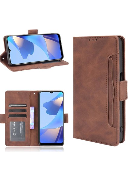 Oppo A16 Flip Pu Deri Darbeye Dayanıklı Koruyucu Kılıf Kredi Kartı Tutucu ile Uyumlu (Yurt Dışından) fırsatları