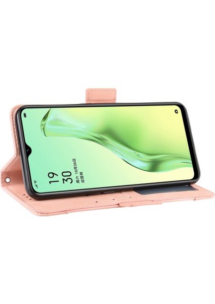 Oppo A8/A31 2020 Flip Pu Deri Darbeye Dayanıklı Koruyucu Kılıf Kredi Kartı Tutucu ile Uyumlu (Yurt Dışından)