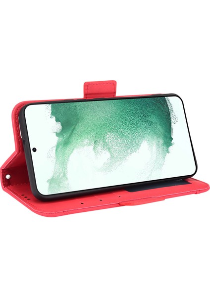 Samsung Galaxy S22 Plus Flip Pu Deri Darbeye Dayanıklı Koruyucu Kılıf Kredi Kartı Tutucu ile Uyumlu (Yurt Dışından) indirimleri