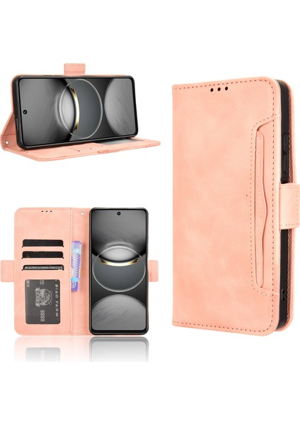Tecno Spark 30 4g Flip Pu Deri Darbeye Dayanıklı Koruyucu Kılıf Kredi Kartı Tutucu ile Uyumlu (Yurt Dışından)