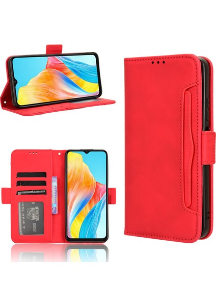 Oppo A38 4G/A18 4g Flip Pu Deri Darbeye Dayanıklı Koruyucu Kılıf Kredi Kartı Tutucu ile Uyumlu (Yurt Dışından) fırsatları