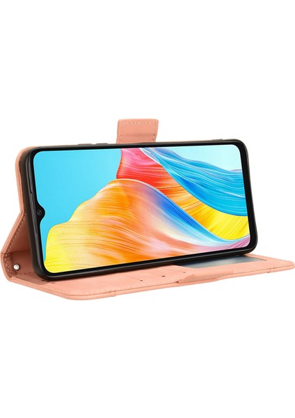 Oppo A38 4G/A18 4g Flip Pu Deri Darbeye Dayanıklı Koruyucu Kılıf Kredi Kartı Tutucu ile Uyumlu (Yurt Dışından) indirimleri