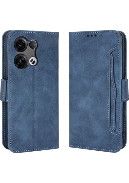 Oppo Reno 8 Pro 5g Flip Pu Deri Darbeye Dayanıklı Koruyucu Kılıf Kredi Kartı Tutucu ile Uyumlu (Yurt Dışından)