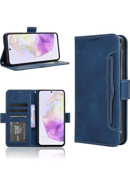 Samsung Galaxy A36 5g Flip Pu Deri Darbeye Dayanıklı Koruyucu Kılıf Kredi Kartı Tutucu ile Uyumlu (Yurt Dışından)