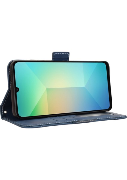 Samsung Galaxy A06 Flip Pu Deri Darbeye Dayanıklı Koruyucu Kılıf Kredi Kartı Tutucu ile Uyumlu (Yurt Dışından) indirimleri