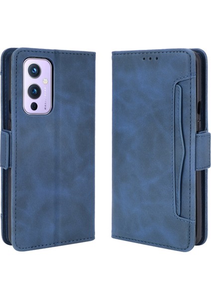 Oneplus 9 Flip Pu Deri Darbeye Dayanıklı Koruyucu Kılıf Kredi Kartı Tutucu ile Uyumlu (Yurt Dışından)