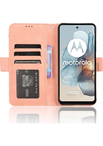 Motorola Moto G45 5g Flip Pu Deri Darbeye Dayanıklı Koruyucu Kılıf Kredi Kartı Tutucu ile Uyumlu (Yurt Dışından) fırsatları