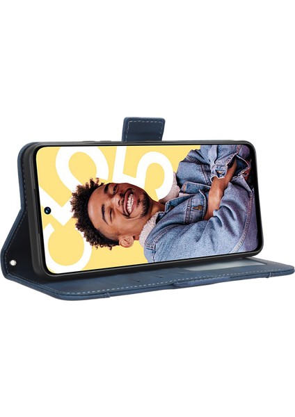 Realme C55 4g Flip Pu Deri Darbeye Dayanıklı Koruyucu Kılıf Kredi Kartı Tutucu ile Uyumlu (Yurt Dışından) fırsatları
